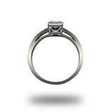 Anillo de oro 14K Y 0.33 CT de Diamantes