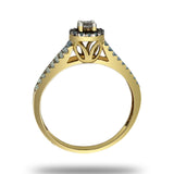 Anillo de Oro 14K Y 0.30 CT de Diamantes