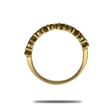 Anillo de Oro 10K Y 0.08CT De Diamantes