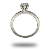 Anillo de Oro 14K Con 0.50CT de Diamantes