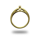 Anillo de oro 14K Con 0.20CT de Diamantes