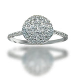 Anillo de oro 14K Con 0.50CT de Diamantes