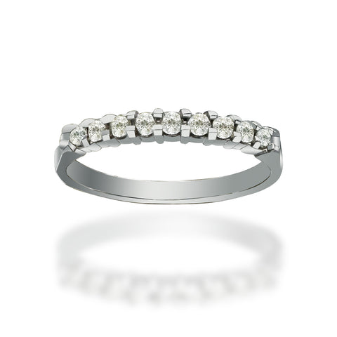 Anillo de oro 14K Con 0.20CT de Diamantes