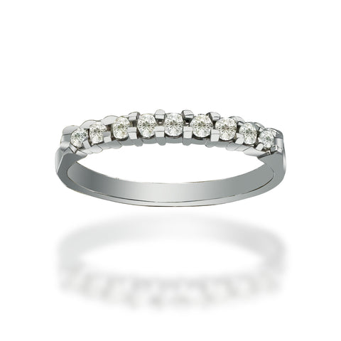 Anillo de oro 14K Con 0.20CT de Diamantes