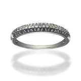 ANILLO DE ORO 14K CON 0.15CT DE DIAMANTES