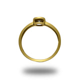 Anillo de oro 14K Con 0.15CT de Diamantes