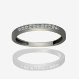 Anillo de Oro 14K Con 0.10CT de Diamantes