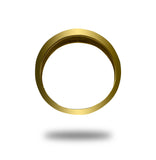 Anillo de oro 14K Y 0.17 CT de Diamantes