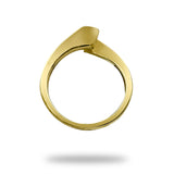 Anillo de Oro 14K Con 0.37CT de Diamantes