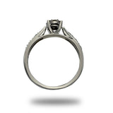 Anillo de Oro 14K Con 0.15 CT de Diamantes