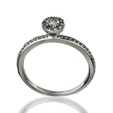 ANILLO DE ORO 14K Y 0.30CT DE DIAMANTES