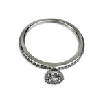 ANILLO DE ORO 14K Y 0.30CT DE DIAMANTES