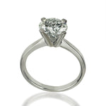 Anillo de Oro 14k y Diamante de Laboratorio 1.50 Ct