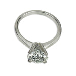 Anillo de Oro 14k y Diamante de Laboratorio 1.50 Ct