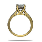 Anillo de Oro 14K Y 2.40 CT de Diamante de Laboratorio