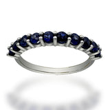 Anillo de Oro 14K Con 0.84CT de Zafiro