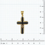 Dije de oro 14K y Zirconia