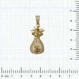 Dije de oro 14K y Zirconias