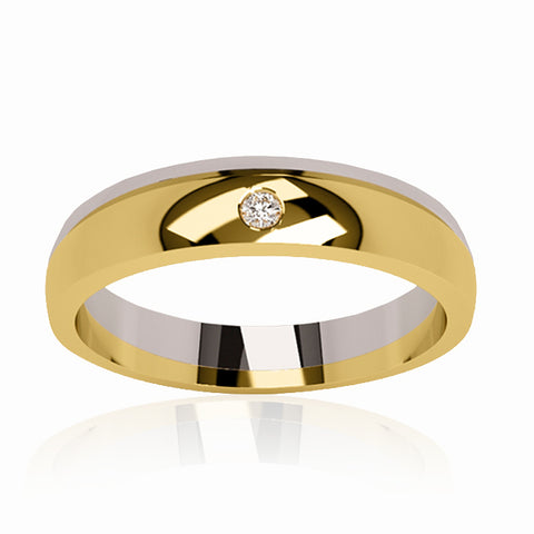 Argolla de matrimonio 14k